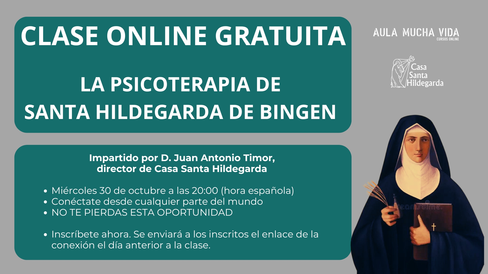 ANUNCIO CLASE GRATUITA PSICOTERAPIA